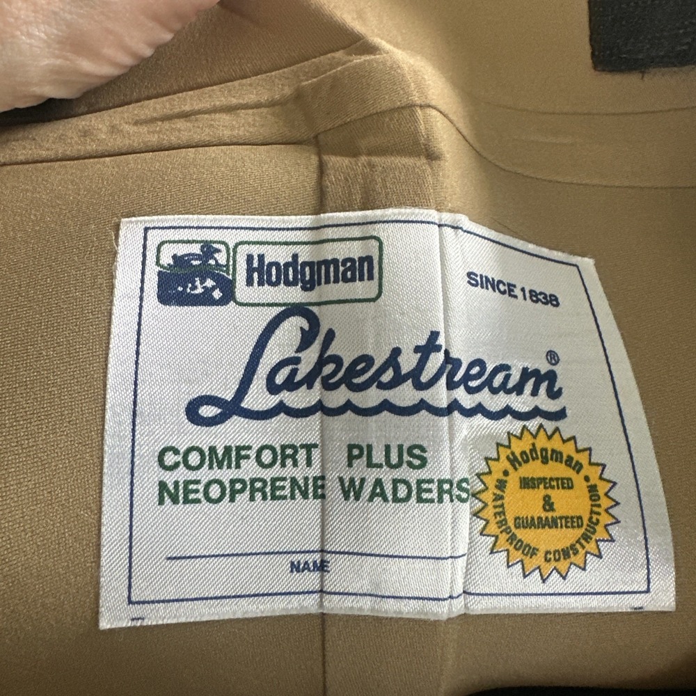 Hodgman Caster Neoprene Stocking Foot Size L Chest Waders Fishing Hunting